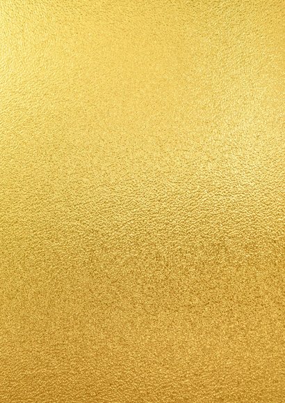 Gouden kerstkaart Ho Ho Ho met foto Achterkant