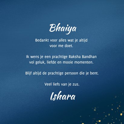 Gouden mandala met Ganesha icoon wenskaart 3