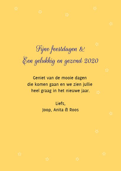 Grappig en lieve Rudolf wenst jullie fijne feestdagen 3