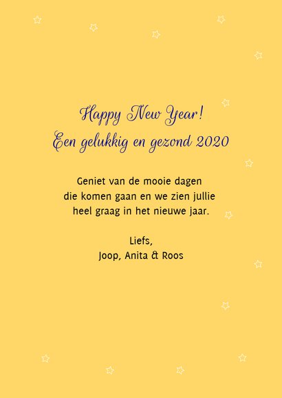 Grappig en lieve Rudolf wenst jullie een fijn en happy 2020 3