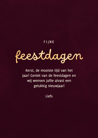 Grappig kerstkaartje corgi met gewei en hartjes 3