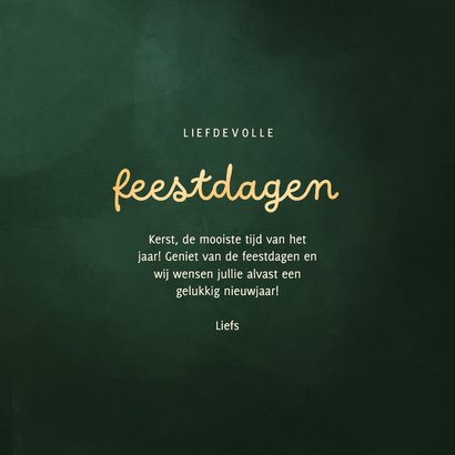Grappig kerstkaartje met twee corgis en hartjes 3