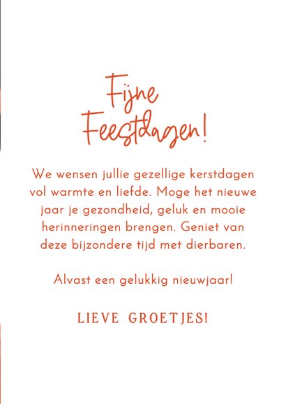 Grappig kerstkaartje sneeuwpop close up illustratie 3