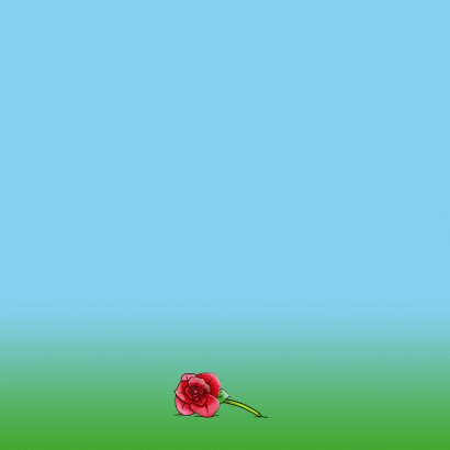 grappige beterschapskaart opkikker met bos bloemen 2