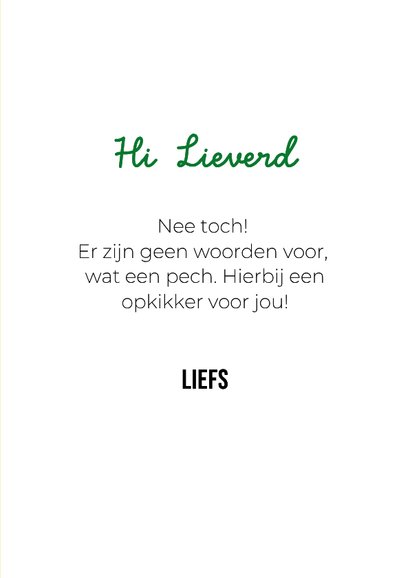 Grappige beterschapskaart van hond in kikkerpakje 3