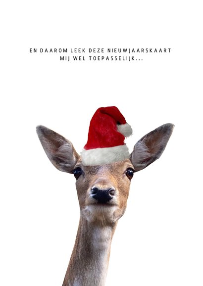Grappige Corona nieuwjaarskaart - de wereld op z'n kop 2