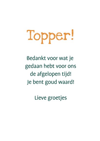 Grappige dierenkaart met goudvis 3