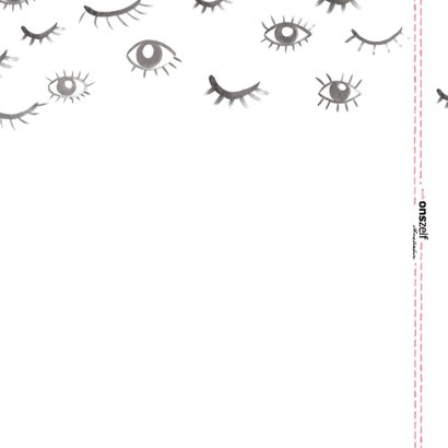 Grappige 'Eye see you' kaart met ogen. Voor elk moment. 2