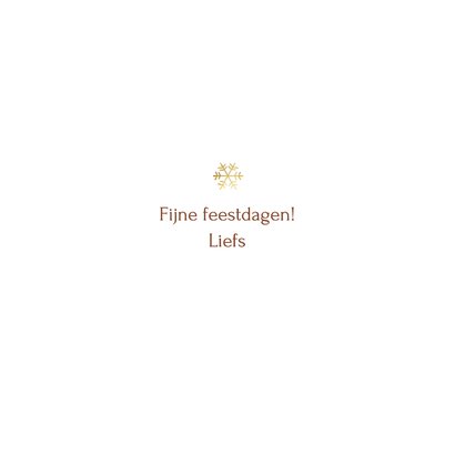 Grappige foute kerstkaart tieten tits kerstballen sneeuw 3