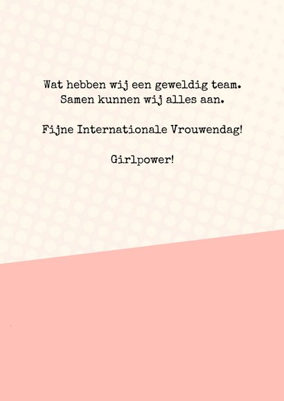 Grappige girlpower superwoman kaart met llustratie 3