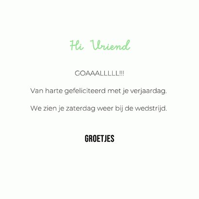 Grappige hondenkaart van chihuahua in actie met voetbal 3