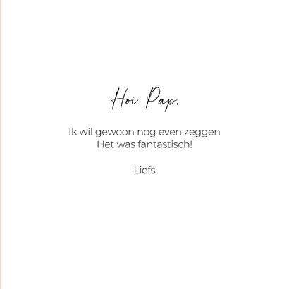 Grappige hondenkaart van hond met stuk vlees in bek 3