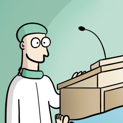 Grappige kaart 'succes met je coschappen' 2
