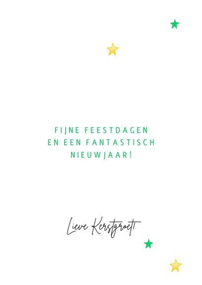 Grappige kerstkaart hert Jingle all the way 3