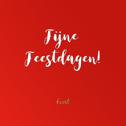 Grappige kerstkaart Kerstomaatjes 3