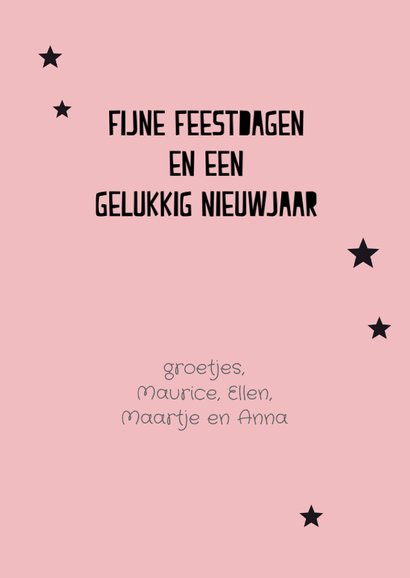 Grappige kerstkaart Oh deer! 3