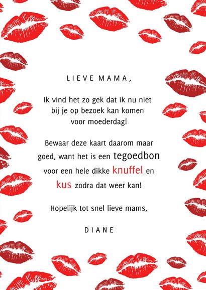 Grappige moederdagkaart Corona - See You Zoen 3