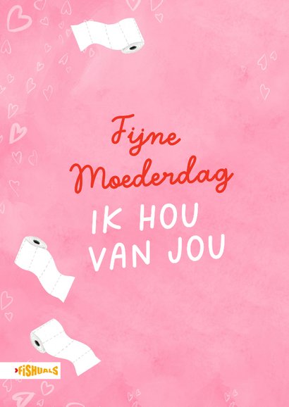 Grappige moederdagkaart met mummie 2