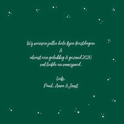 Grappige Rudolf het Rendier wenst je een fijne feestdagen 3
