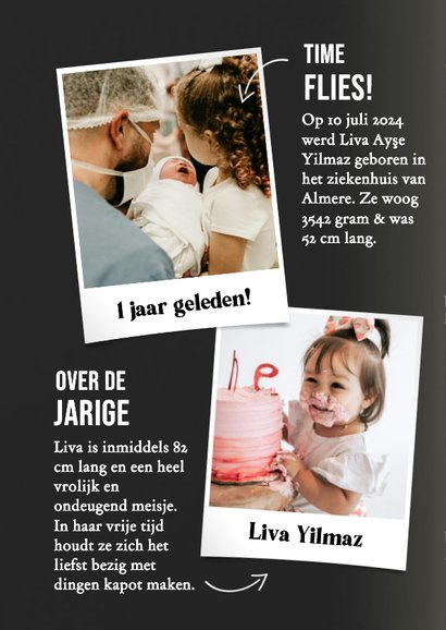 Grappige tijdschrift kaart uitnodiging verjaardag meisje 2