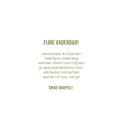 Grappige vaderdagkaart patatje speciaal 3