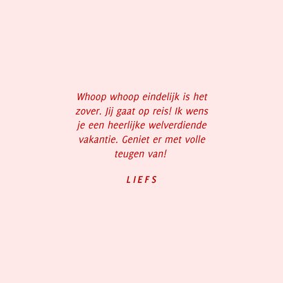 Grappige vakantiekaart heerlie de peerlie vakantie 3