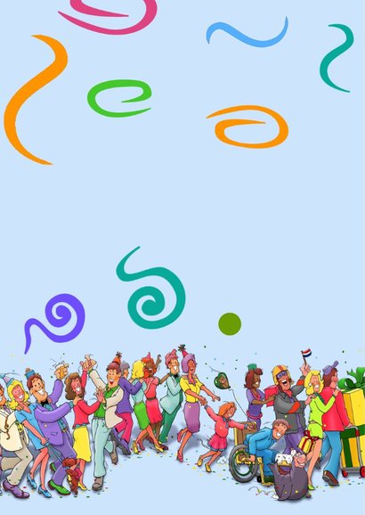 Grappige verjaardag polonaise voor een man van 50 jaar 2
