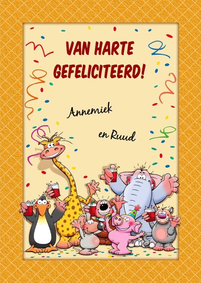 Grappige verjaardagkaart met leeftijd 18 jaar 3