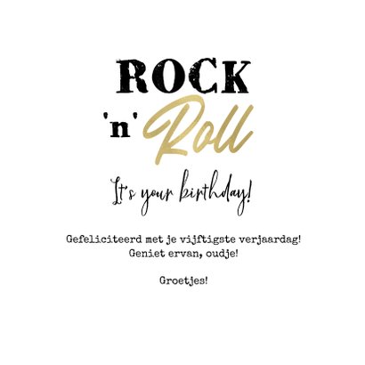 Grappige verjaardagskaart 50 jaar rollator humor feest 3
