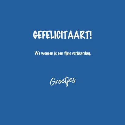 Grappige verjaardagskaart beer en een enorme taart 3