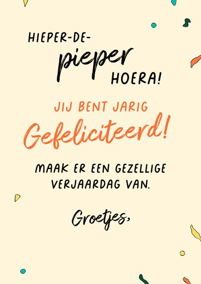 Grappige verjaardagskaart met dansende aardappel 3