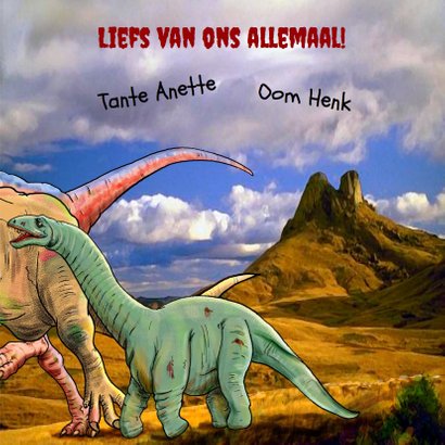 Grappige verjaardagskaart met monsters 3