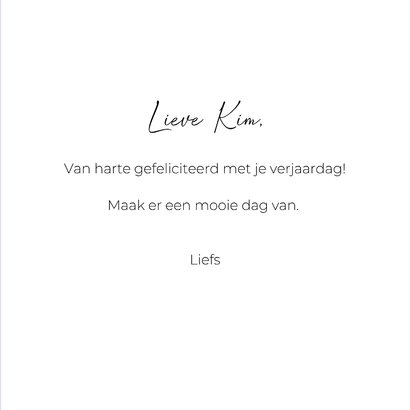 Grappige verjaardagskaart van hond met lolly en slingers 3