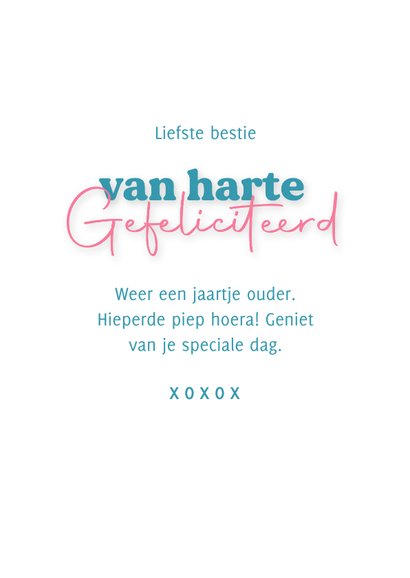 Grappige verjaardagskaart voor je bestie met twee oude dames 3