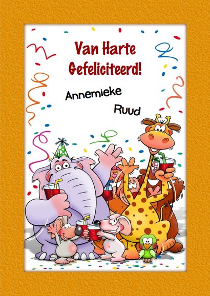 Grappige verjaardagskaart voor kind dat 7 jaar wordt 3