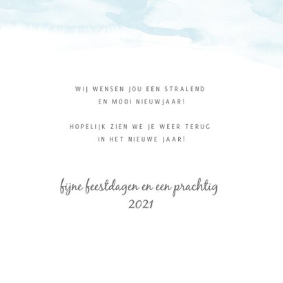 Grappige zakelijke kerstkaart kapperszaak 3