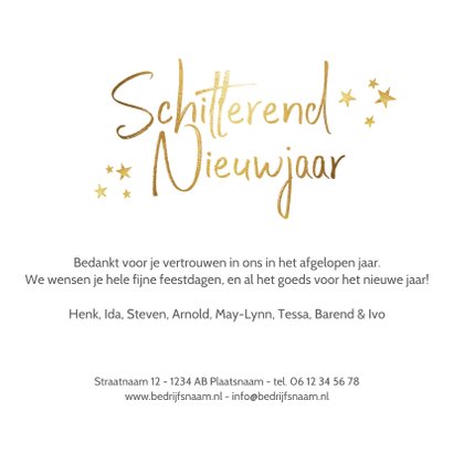 Grappige zakelijke nieuwjaarskaart jaartal 2021 met euro 3