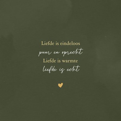 Groene jubileumkaart waterverf groot getal en glitters 2