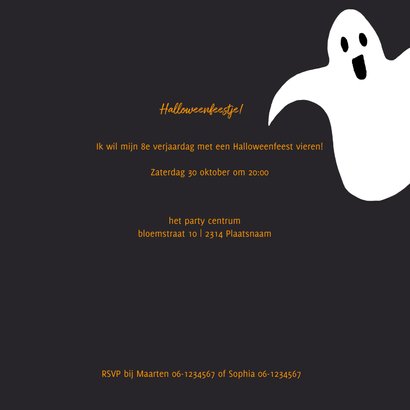 Halloween feestje spoken 3