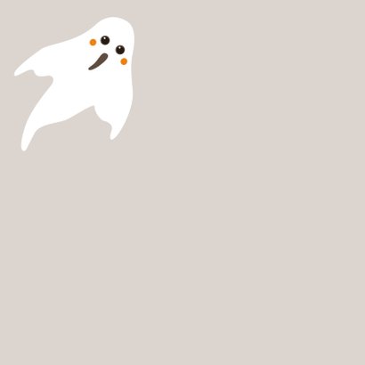 Halloween kaart Boo! - HB 2