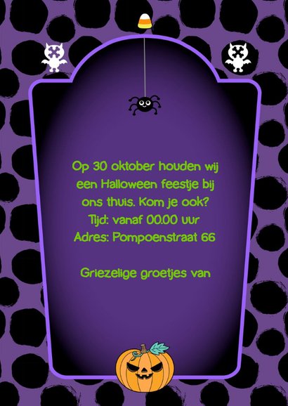 Halloween party candy 3