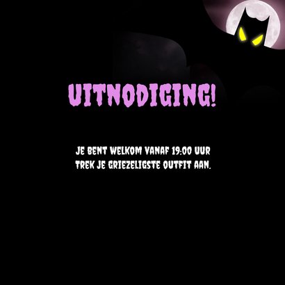 HALLOWEEN PARTY durf je te komen 3