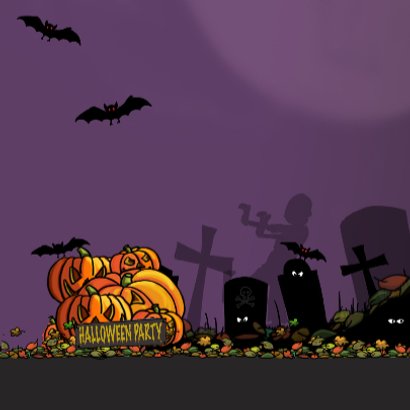 Halloween vrachtwagen geel 3