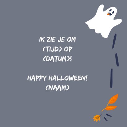 Halloweenkaart Boo 3