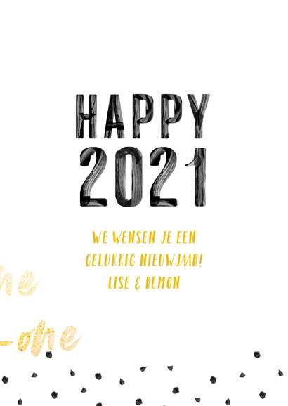 Happy 2021 verf letters 3