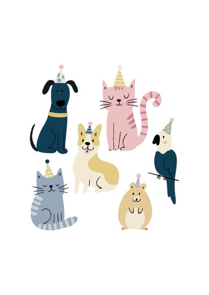 Happy Birthday Party Animal 2