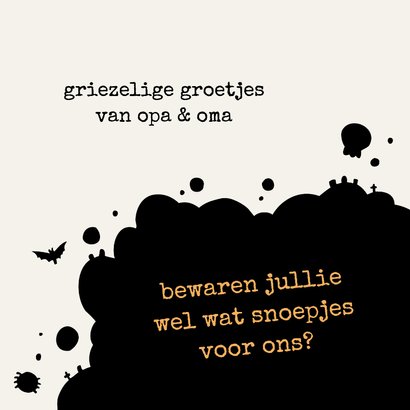 Happy Halloween grappige pompoenen 3