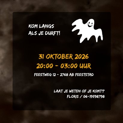 Happy halloween party - do you dare? 3