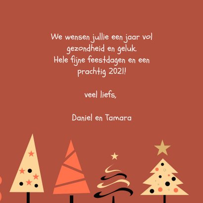 Happy Holidays kerstbomen feestje 3