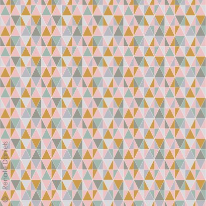 Happy new year geometrisch roze 2